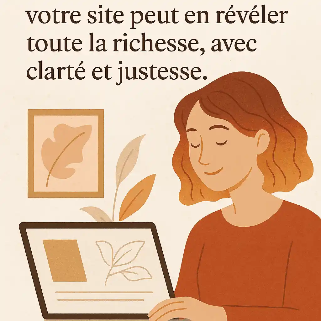Illustration de l’article Un site qui vous ressemble : transmettre votre vision et être compris·e dès la première visite
