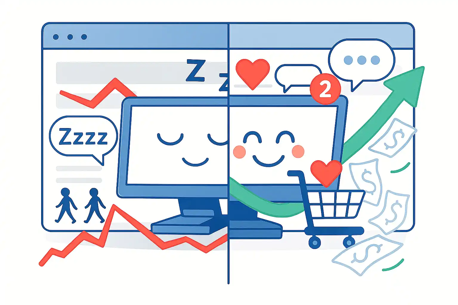 Illustration de l’article Votre site web dort ? Il cache sans doute un vrai trésor 💎